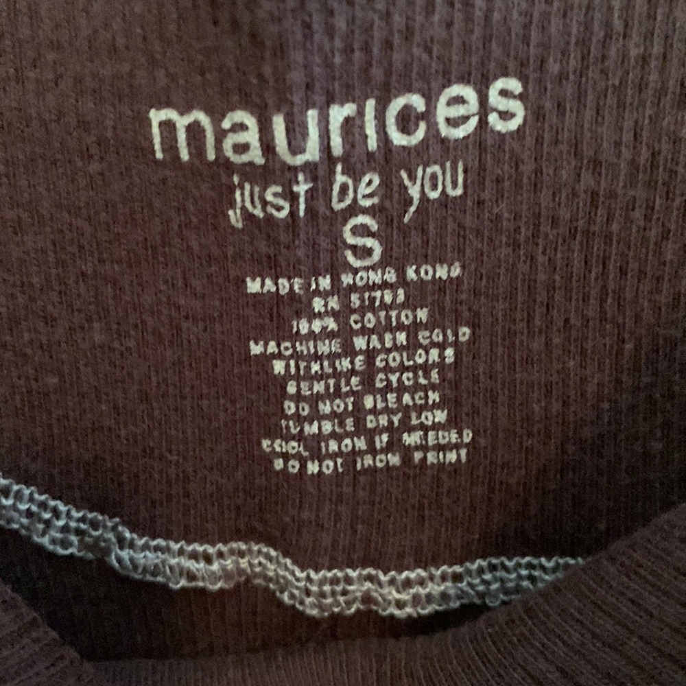 Maurice’s Ribbed Tank Top • Size Small - Picture 4 of 8